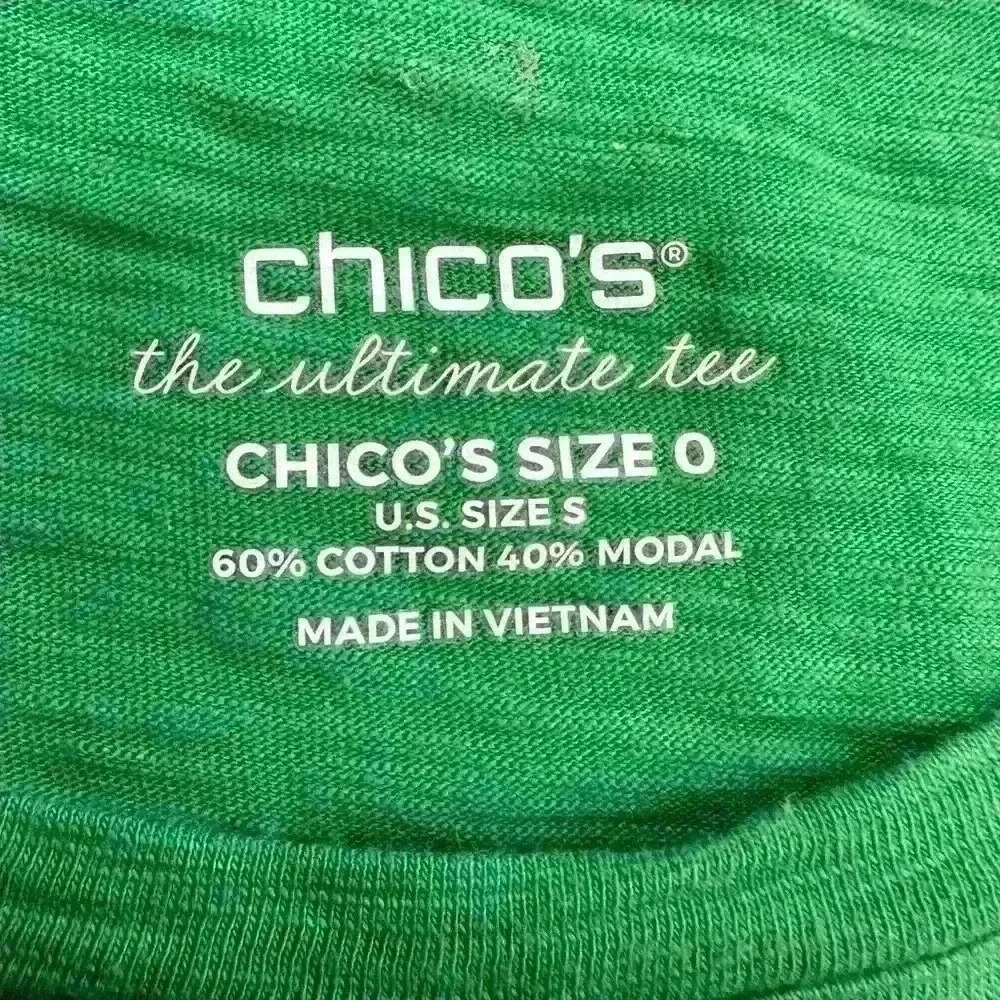 Chico’s Perfect Tee Size Small - Picture 3 of 5